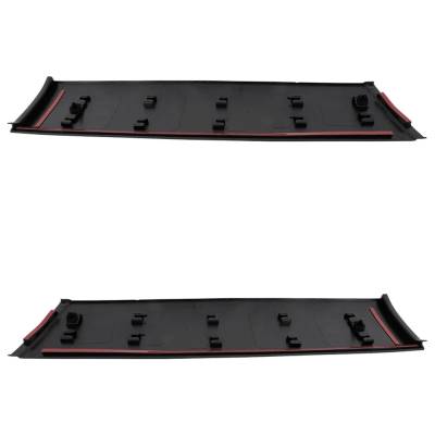 Rareelectrical - New Rear Left And Rear Right Door Molding And Beltlines Compatible With Jeep Cherokee Limited 4 Cyl - Image 6