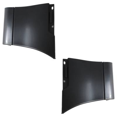Rareelectrical - New Front Left And Front Right Fender Molding Compatible With Lincoln Town Car Cartier L 8 Cyl 4.6L - Image 2