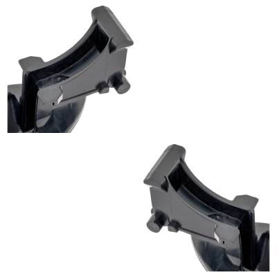 Rareelectrical - Set Of 2 Rear Exterior Door Handle Compatible With 2014-2019 Toyota Corolla Smooth Black Without Key - Image 8
