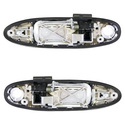 Rareelectrical - New Front Driver And Passenger Side Exterior Door Handle Compatible With 2001-2007 Toyota Sequoia - Image 5