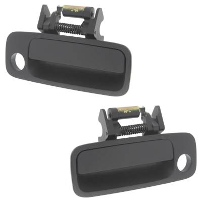 Rareelectrical - Front Left And Right Exterior Door Handle Compatible With 1999-2003 Toyota Solara Primed Paintable - Image 2