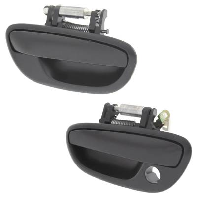Rareelectrical - New Front Driver And Passenger Side Exterior Door Handle Compatible With 2005-2009 Subaru Legacy - Image 1