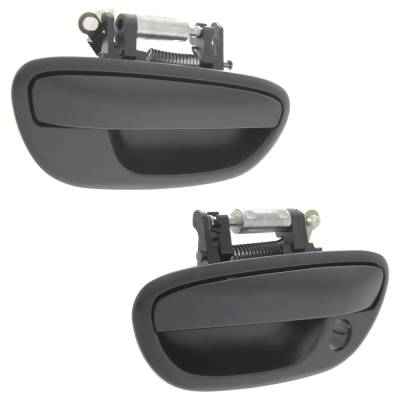 Rareelectrical - New Front Driver And Passenger Side Exterior Door Handle Compatible With 2005-2009 Subaru Legacy - Image 2