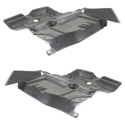 Rareelectrical - Engine Splash Guard Under Cover Fits 1998-2001 Nissan Altima Front Left And Front Right 2.4L 4-Cyl - Image 3