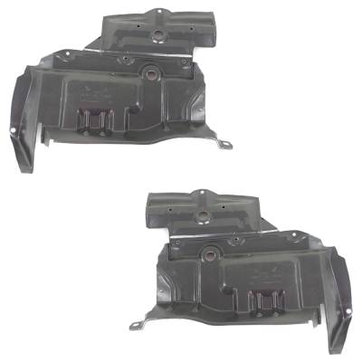 Engine Splash Guard Under Cover Compatible With 1998-01 Nissan Altima Front Left And Front Right