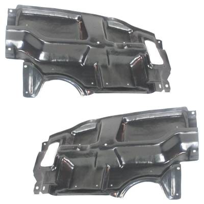 Rareelectrical - Engine Splash Guard Compatible With 2005-2010 Scion Tc Left And Right Plastic Guard 5144221030 Under - Image 3