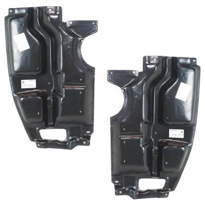 Rareelectrical - Engine Splash Guard Compatible With 2005-2010 Scion Tc Left And Right Plastic Guard 5144221030 Under - Image 4