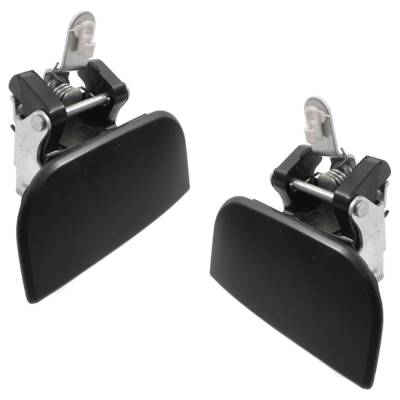 Rareelectrical - Rear Driver And Passenger Side Exterior Door Handle Compatible With 1996-2004 Infiniti Qx4 Nissan - Image 3