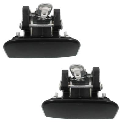 Rareelectrical - Rear Driver And Passenger Side Exterior Door Handle Compatible With 1996-2004 Infiniti Qx4 Nissan - Image 4
