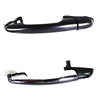 Rareelectrical - Front Driver And Passenger Side Exterior Door Handle Compatible With 2004-2009 Kia Amanti Primed - Image 4