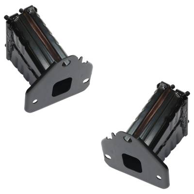Rareelectrical - New Rear Left And Rear Right Bumper Bracket Compatible With Nissan Rogue S 4 Cyl 2.5L Rogue Sl 4 Cyl - Image 2