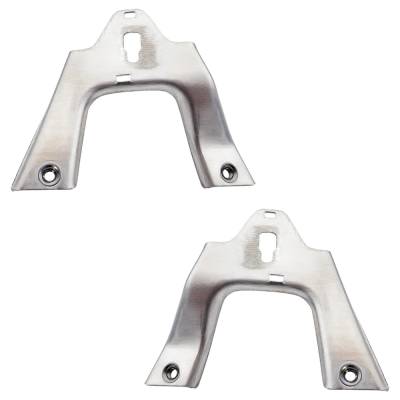 New Front Left And Front Right Bumper Bracket Compatible With Mercedes Benz C300 Base 4 Cyl 2.0L C63