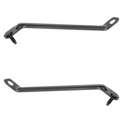 Rareelectrical - New Front Left Lower And Front Right Lower Bumper Bracket Compatible With Nissan Nv1500 S 6 Cyl 4.0L - Image 6
