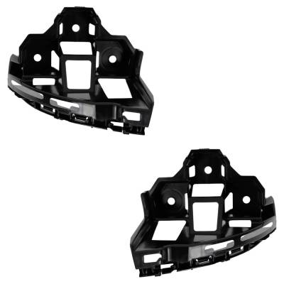 Rareelectrical - New Front Left Inner And Front Right Inner Bumper Bracket Compatible With Volkswagen Jetta S 4 Cyl - Image 2
