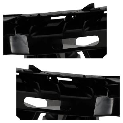 Rareelectrical - New Front Left Inner And Front Right Inner Bumper Bracket Compatible With Volkswagen Jetta Gli Se 4 - Image 8