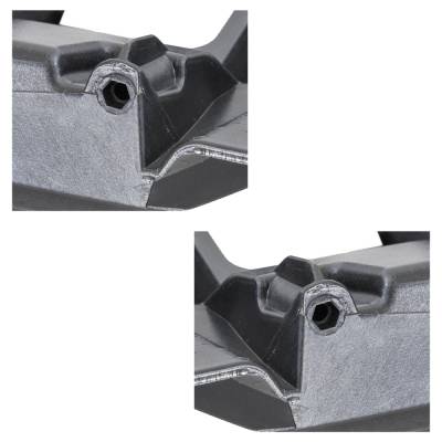 Rareelectrical - New Front Left And Front Right Bumper Bracket Compatible With Volkswagen Jetta Sel Jetta Se - Image 8