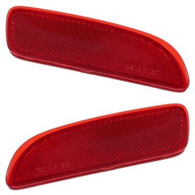 Rareelectrical - New Rear Left And Rear Right Bumper Reflector Compatible With Toyota Corolla Cross Le 4 Cyl 2.0L - Image 2