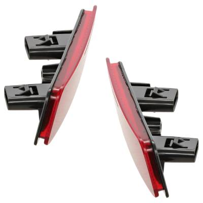 Rareelectrical - New Rear Left And Rear Right Bumper Reflector Compatible With Honda Pilot Trailsport 6 Cyl 3.5L - Image 8