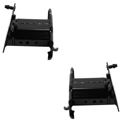 New Front Left And Front Right Bumper Bracket Compatible With Toyota Prius V Three 4 Cyl 1.8L Prius