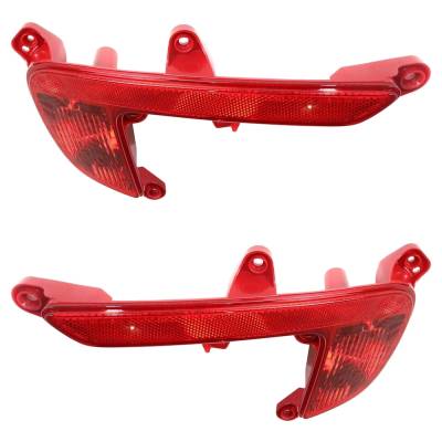 Rareelectrical - New Rear Left And Rear Right Bumper Reflector Compatible With Kia Rio Ex 4 Cyl 1.6L Rio Lx 4 Cyl - Image 4