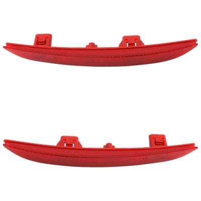 Rareelectrical - New Rear Left And Rear Right Bumper Reflector Compatible With Honda Civic Lx 4 Cyl 2.0L Civic Sport - Image 6