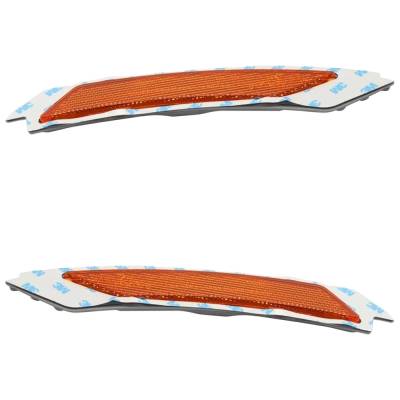 Rareelectrical - New Front Left And Front Right Bumper Reflector Compatible With Bmw 325Xi Base 6 Cyl 3.0L 323I Base - Image 4