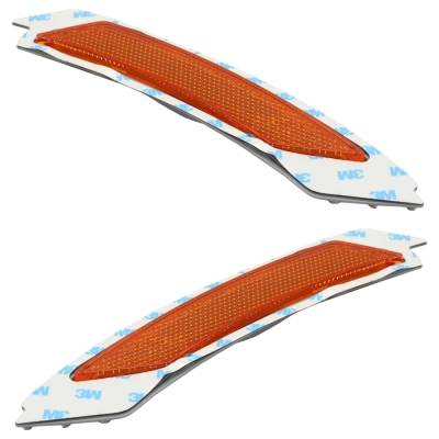 Rareelectrical - New Front Left And Front Right Bumper Reflector Compatible With Bmw 323I Base 6 Cyl 2.5L 328I Xdrive - Image 3