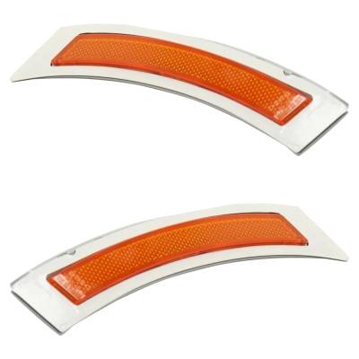 Rareelectrical - New Front Left And Front Right Bumper Reflector Compatible With Bmw 528Xi Base 535Xi Base 2006-2010 - Image 3