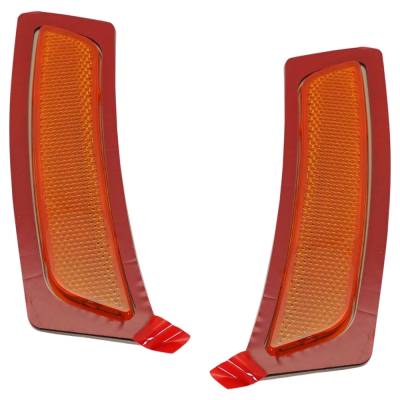 Rareelectrical - New Front Left And Front Right Bumper Reflector Compatible With Bmw 535I Base 6 Cyl 3.0L 528I Base 4 - Image 6
