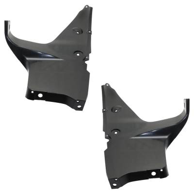 Rareelectrical - New Rear Left And Rear Right Bumper Cover Support Compatible With Toyota C-Hr Xle Premium 4 Cyl 2.0L - Image 4