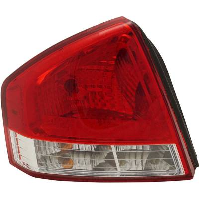 Tail Light Compatible With 2007-2008 Kia Spectra 2.0L I4 G4gc Left Driver Side Halogen Repk730108