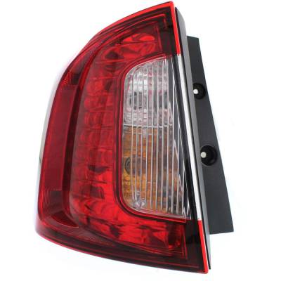 Rareelectrical - Tail Light Compatible With 2011-2014 Ford Edge 3.5L 2.0L V6 Duratec Left Driver Side Halogen - Image 2