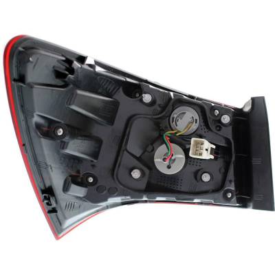 Rareelectrical - Tail Light Compatible With 2012-2017 Kia Rio 1.6L I4 Right Passenger Side Halogen Repk730133 138Hp - Image 5