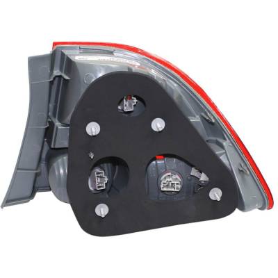 Rareelectrical - Tail Light Compatible With 2006-2008 Honda Civic 1.8L 2.0L I4 R18a1 K20z3 Left Driver Side Halogen - Image 5