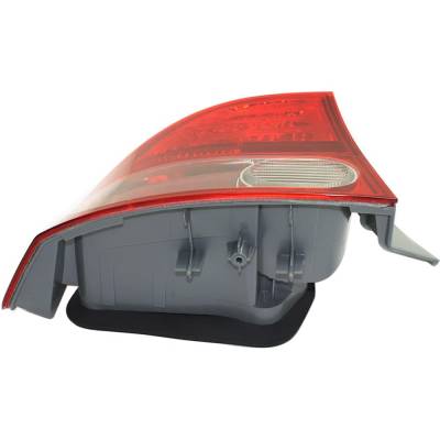 Rareelectrical - Tail Light Compatible With 2006-2008 Honda Civic 1.8L 2.0L I4 R18a1 K20z3 Left Driver Side Halogen - Image 6