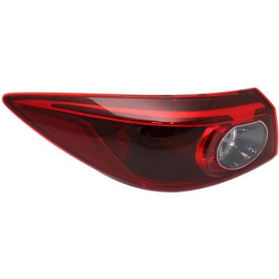 Tail Light Compatible With 2014 Mazda 3 2.0L 2.5L I4 Pe-Vps Py-Vps Left Driver Side Led Repm730388