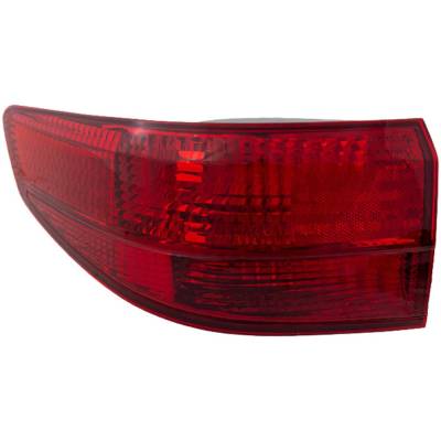 Rareelectrical - Tail Light Compatible With 2005 Honda Accord 2.4L 3.0L I4 K24a4/K24a8 J30a4/J30a5 Left Driver Side - Image 3