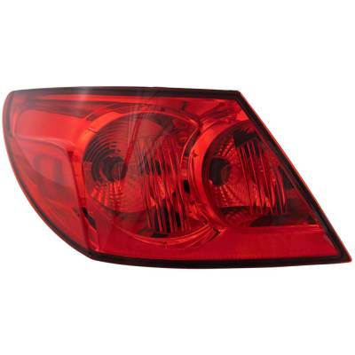 Rareelectrical - New Tail Light Compatible With 2009-2010 Chrysler Sebring 2.4L 2.7L I4 Edz/Ed3 Eer Left Driver Side - Image 2