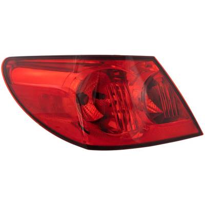 Rareelectrical - New Tail Light Compatible With 2009-2010 Chrysler Sebring 2.4L 2.7L I4 Edz/Ed3 Eer Left Driver Side - Image 3