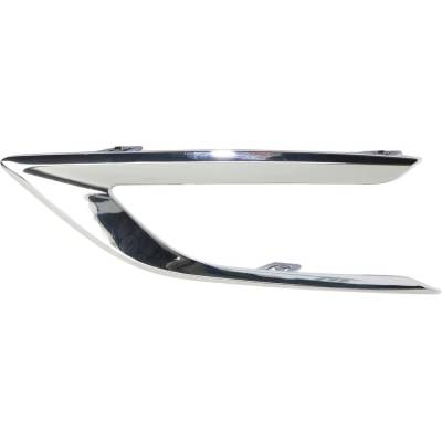 Left Front Fog Light Trim Compatible With Chevrolet Cruze Premier 2016-2018 Gm1038213 23422696