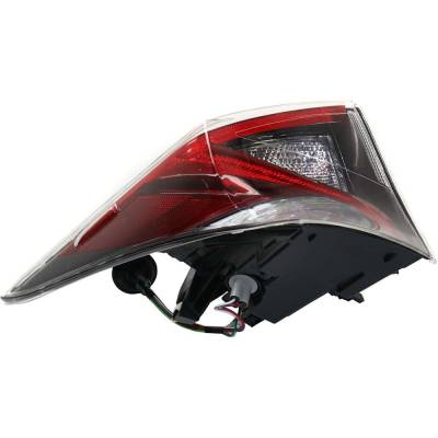 Rareelectrical - Tail Light Compatible With 2016 Toyota Prius 1.8L I4 Left Driver Side Halogen Rt73010018 121Hp - Image 6