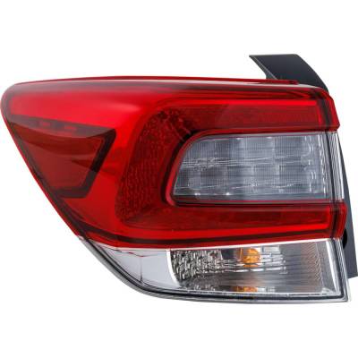 Tail Light Compatible With 2020-2022 Subaru Crosstrek Impreza 2.0L 2.5L I4 Fb20d Fb25d Left Driver