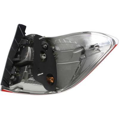 Rareelectrical - New Tail Light Compatible With 2010 Toyota Highlander 2.7L 3.5L I4 Left Driver Side Halogen - Image 5