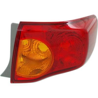 Rareelectrical - Tail Light Compatible With 2009-2010 Toyota Corolla 1.8L I4 Right Passenger Side Halogen Rept730375 - Image 3