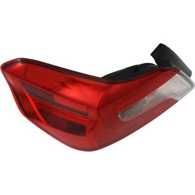 Rareelectrical - Tail Light Compatible With 2015-2021 Subaru Wrx Sti Wrx 2.0L 2.5L I4 Fa20f Ej257 Left Driver Side - Image 4