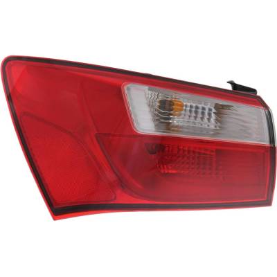 Tail Light Compatible With 2012-2017 Kia Rio 1.6L I4 Left Driver Side Halogen Repk730134 138Hp