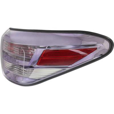 Rareelectrical - Tail Light Compatible With 2010-2012 Lexus Rx450h Right Passenger Side Halogen Repl730313 - Image 2