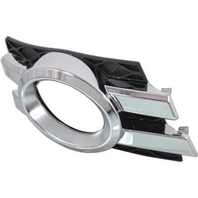 Rareelectrical - New Right Front Fog Light Trim Compatible With Mercedes Benz Gl320 Cdi 6 Cyl 3.0L Gl550 Base 8 Cyl - Image 2