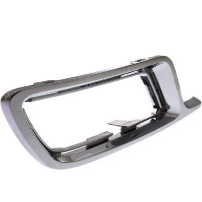 Rareelectrical - New Right Front Fog Light Trim Compatible With Lincoln Mkz Base 6 Cyl 3.5L Mkz Hybrid 4 Cyl 2.5L - Image 2