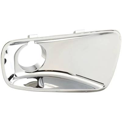 New Chrome Fog Light Trim Compatible With Saturn Vue Base 4 Cyl 2.2L Vue Green Line 4 Cyl 2.4L Vue